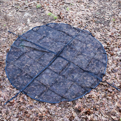 6 Ft Cordwood Cover Firewood Cover - Holz Hausen Style